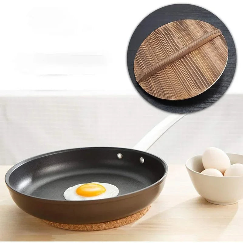 Couvercle wok en bois - HOROYO La maison du wok